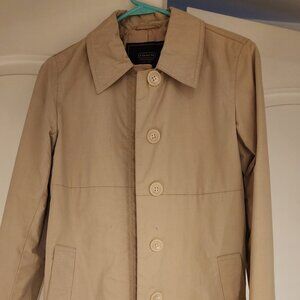 **SOLD** Coach Beigh Trench Coat size XS